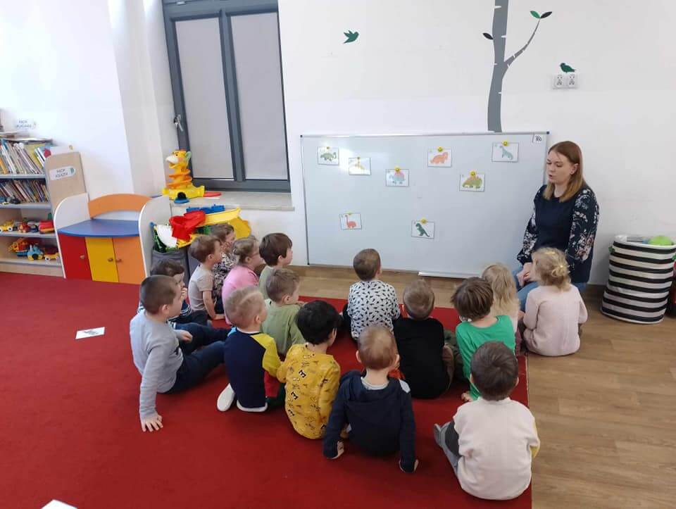 Dzień dinozaura w przedszkolu w Legionowie