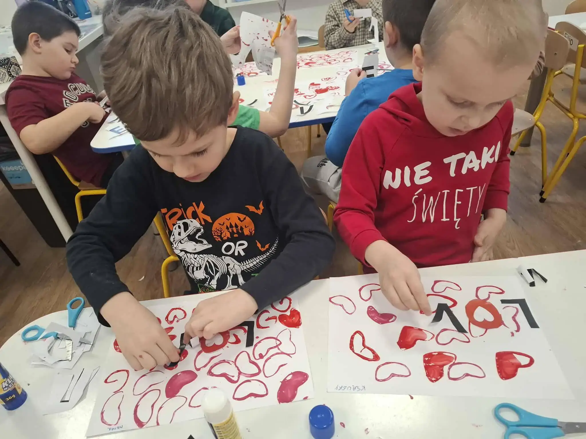 Walentynki w przedszkolu Walentynki w przedszkolu